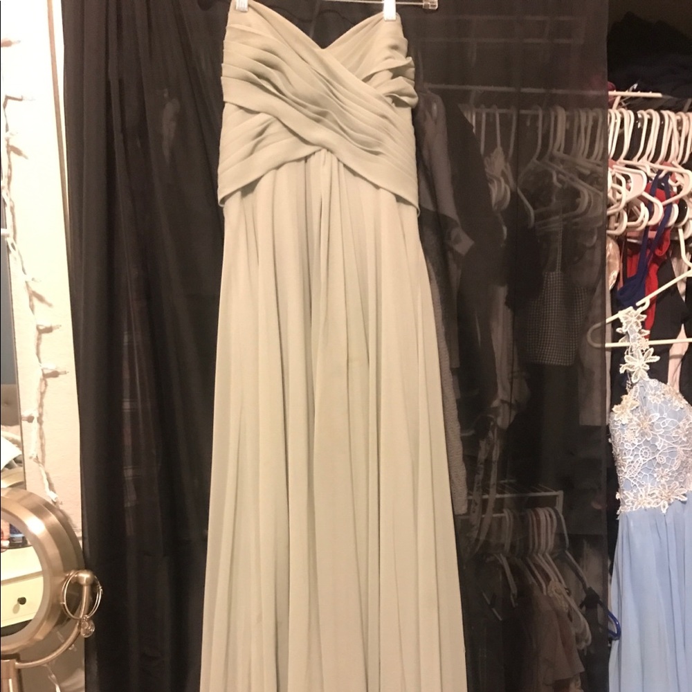 Prom Dress gray. Size 14